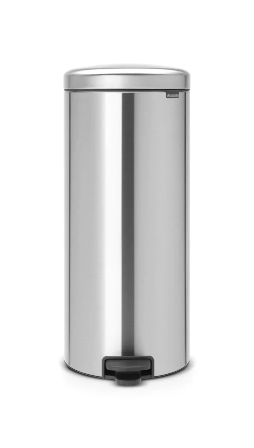 Brabantia Pedaalemmer Newlcon 30 Liter Matt Steel Fingerprint Proof FPP -Brabantia Winkel 33a8e7796bc26579136f7b823dd0ee99