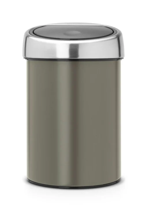 Brabantia Touch Bin 3 Liter Platinum -Brabantia Winkel 3580456b954237f6efaff4bb4a8c35ff