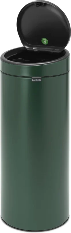 Brabantia Touch Bin Prullenbak - 30 L - Pine Green -Brabantia Winkel 369x1200 1