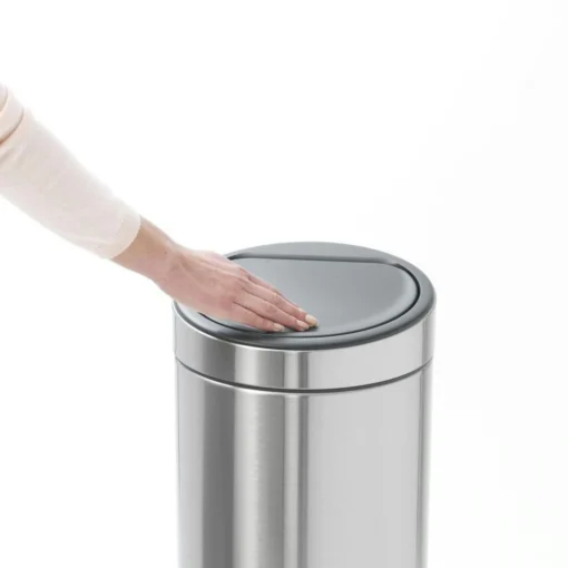 Brabantia Touch Bin New Afvalemmer 30 Liter Matt Steel FPP -Brabantia Winkel 3879d86529b1bf497b65481003170570