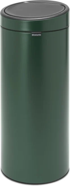 Brabantia Touch Bin Prullenbak - 30 L - Pine Green -Brabantia Winkel 455x1200