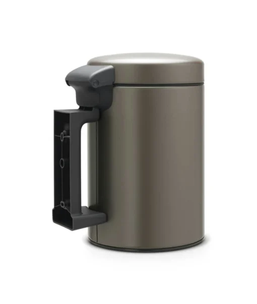 Brabantia Wandafvalemmer Newlcon 3 Liter Platinum -Brabantia Winkel 48f445552d9a4273e1614f6820bc241f