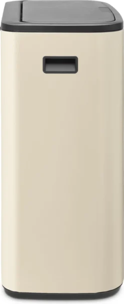 Brabantia Bo Touch Bin Prullenbak - 2 X 30 L - Soft Beige -Brabantia Winkel 491x1200 1