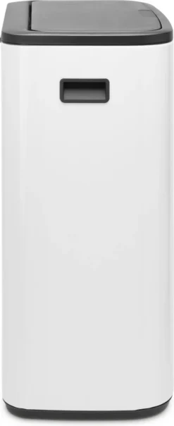 Brabantia Bo Touch Bin Prullenbak - 2 X 30 L - White -Brabantia Winkel 491x1200