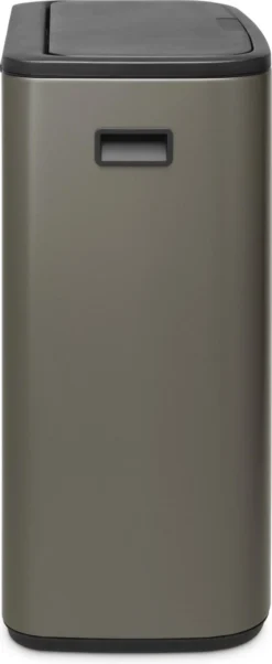 Brabantia Bo Touch Bin Prullenbak - 2 X 30 L - Platinum -Brabantia Winkel 492x1200