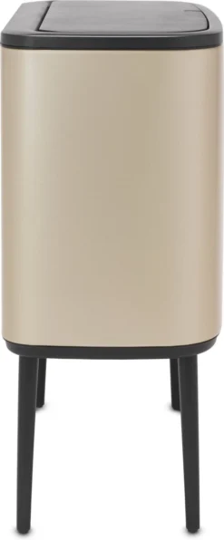 Brabantia Afvalemmer Bo Touch Bin Champagnekleur, 11 + 23 L -Brabantia Winkel 497x1200 1