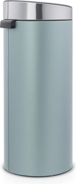 Brabantia Touch Bin Prullenbak - 30 L - Metallic Mint / Matt Steel Fingerprint Proof Deksel -Brabantia Winkel 499x1200