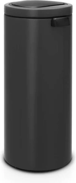 Brabantia Touch Bin Flat Top 30L - Infinite Grey - Met Speciale Structuurlak - Special Edition -Brabantia Winkel 501x1200