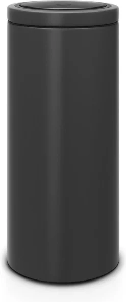 Brabantia Touch Bin Flat Top 30L - Infinite Grey - Met Speciale Structuurlak - Special Edition -Brabantia Winkel 502x1200