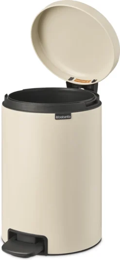 Brabantia NewIcon Prullenbak - 12 L - Soft Beige -Brabantia Winkel 555x1200