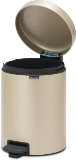 Brabantia NewIcon Prullenbak - 3 L - Metallic Gold -Brabantia Winkel 575x1200