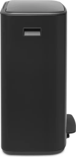 Brabantia Bo Prullenbak - 2 X 30 L - Met 80 Vuilniszakken - Matt Black -Brabantia Winkel 582x1200 1