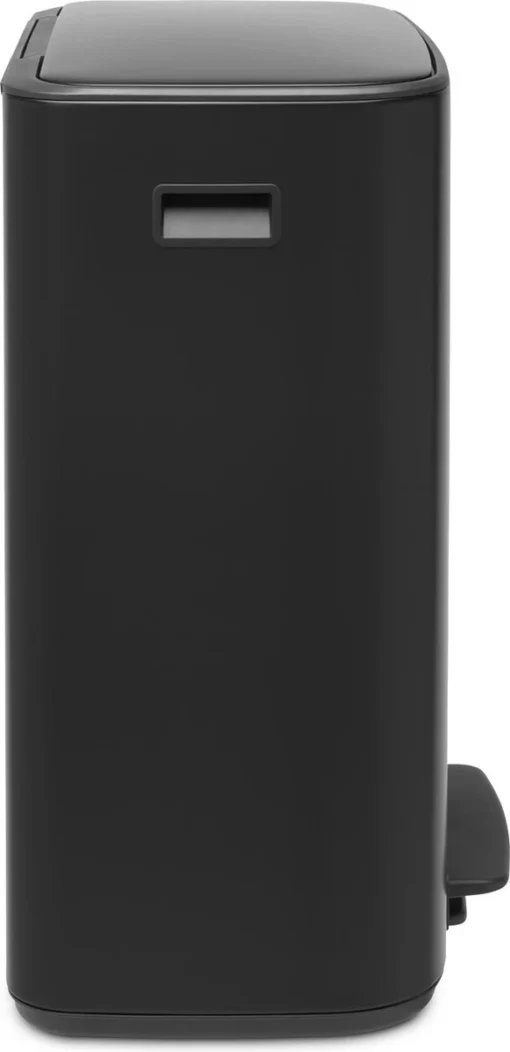 Brabantia Bo Prullenbak - 2 X 30 L - Met 80 Vuilniszakken - Matt Black -Brabantia Winkel 582x1200 1