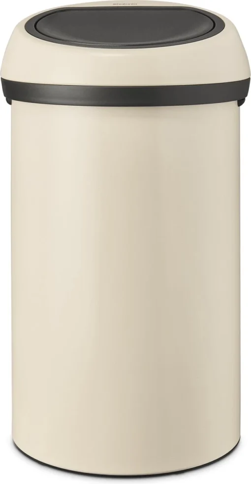 Brabantia Touch Bin Prullenbak - 60 L - Soft Beige -Brabantia Winkel