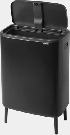 Brabantia - Bo Touch Bin Hi 60 L Matt Black -Brabantia Winkel 623x1200 1