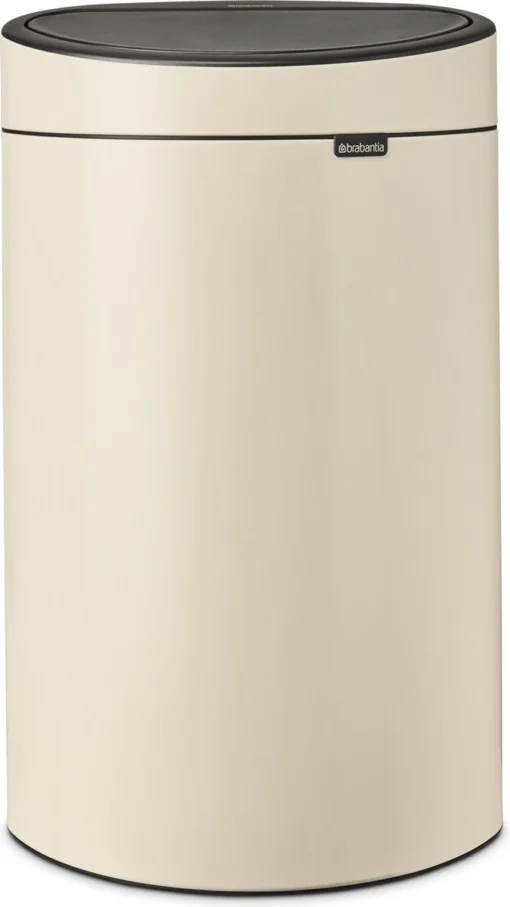 Brabantia Touch Bin Prullenbak - 40 L - Soft Beige -Brabantia Winkel