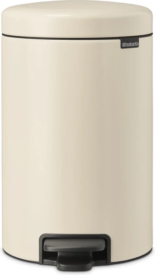 Brabantia NewIcon Prullenbak - 12 L - Soft Beige -Brabantia Winkel