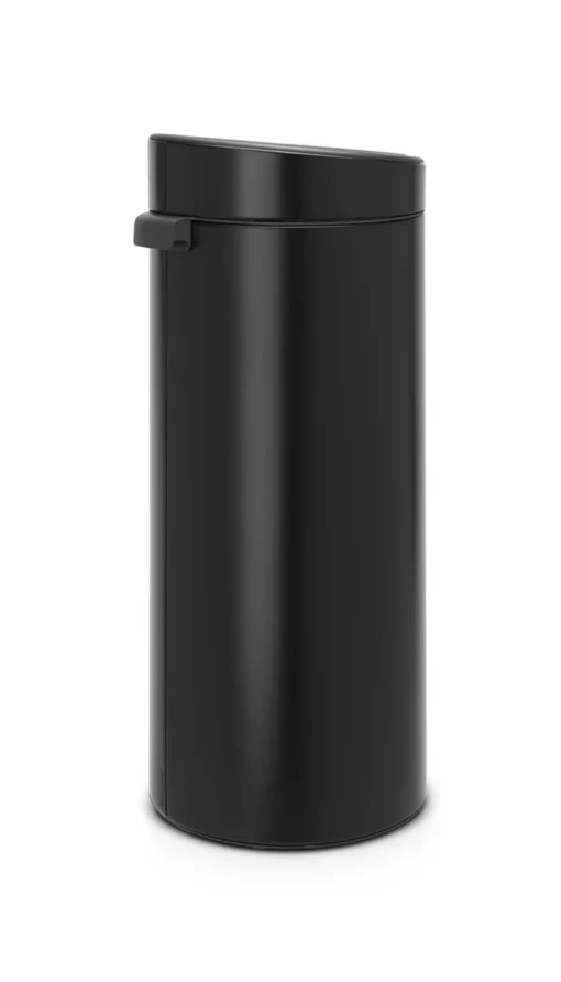 Brabantia Touch Bin Prullenbak - 30 L - Matt Black -Brabantia Winkel