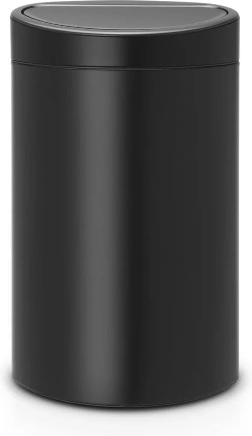 Brabantia Touch Bin Prullenbak - 40 L - Matt Black -Brabantia Winkel