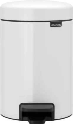 Brabantia NewIcon Prullenbak - 3 L - White -Brabantia Winkel 707x1200