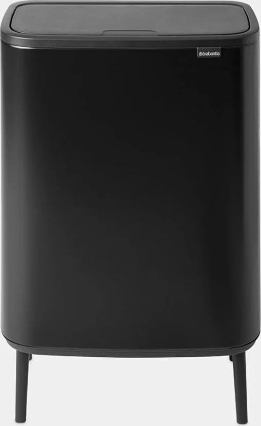 Brabantia - Bo Touch Bin Hi 60 L Matt Black -Brabantia Winkel