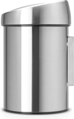 Brabantia Touch Bin Prullenbak - 3 L - Matt Steel -Brabantia Winkel 742x1200