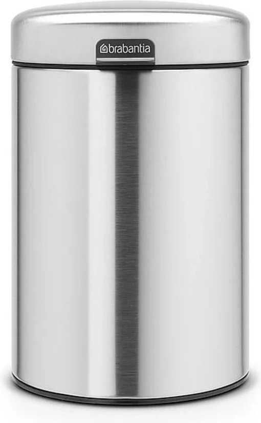 Brabantia NewIcon Wandprullenbak - 3 L - Matt Black -Brabantia Winkel