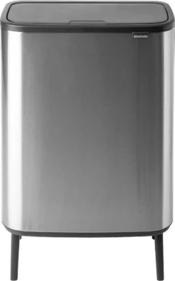 Brabantia - Bo Touch Bin Hi 60 L Matt Black -Brabantia Winkel 746x1200