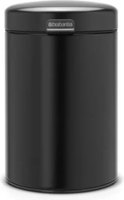 Brabantia NewIcon Wandprullenbak - 3 L - Matt Black -Brabantia Winkel 748x1200 1