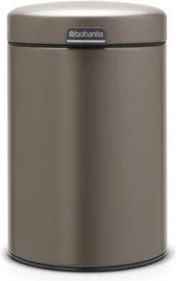 Brabantia NewIcon Wandafvalemmer - 3 L - Platinum -Brabantia Winkel 750x1200 2