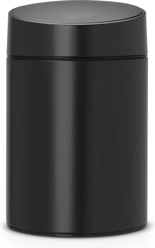 Brabantia Slide Bin Prullenbak - 5 L - Matt Black -Brabantia Winkel 751x1200 2