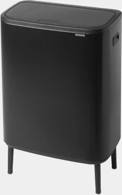 Brabantia - Bo Touch Bin Hi 60 L Matt Black -Brabantia Winkel 754x1200