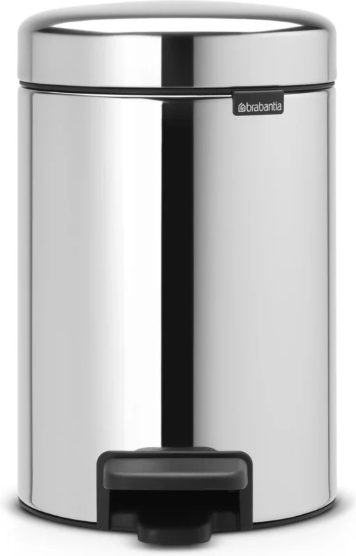 Brabantia NewIcon Prullenbak - 3 L - Brilliant Steel -Brabantia Winkel 769x1200 1