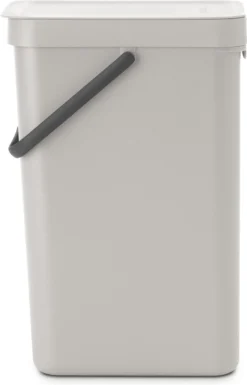 Brabantia Sort & Go Prullenbak - 16 L - Mid Grey -Brabantia Winkel 769x1200