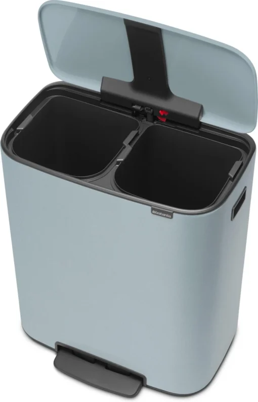 Brabantia Bo Prullenbak - 2 X 30 L - Metallic Mint -Brabantia Winkel