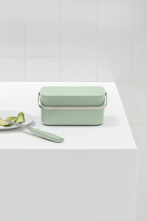 Brabantia SinkSide Afvalbakje Aanrecht - 1,8 Liter - Jade Green -Brabantia Winkel 799x1200 43