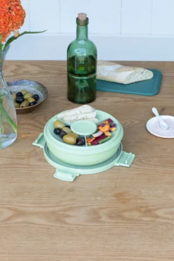 Brabantia Make & Take Salade Lunchbox - 1,3 L - Kunststof - Jade Green -Brabantia Winkel 800x1200 10