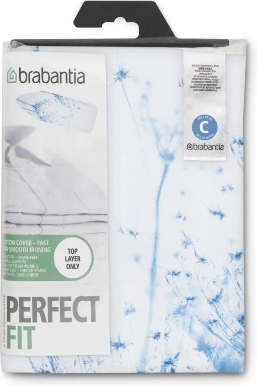 Brabantia Strijkplankhoes C - 124 X 45 Cm - Cotton Flower - Alleen Toplaag -Brabantia Winkel 800x1200 24