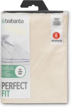 Brabantia Strijkplankhoes B - 124 X 38 Cm - Ecru - Alleen Toplaag -Brabantia Winkel 801x1200