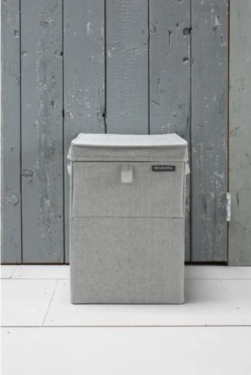 Brabantia Wasmand Met Deksel - Stapelbaar - 35 L - Grey -Brabantia Winkel 802x1200 5