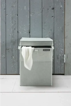 Brabantia Wasmand Met Deksel - Stapelbaar - 35 L - Green -Brabantia Winkel 802x1200 6