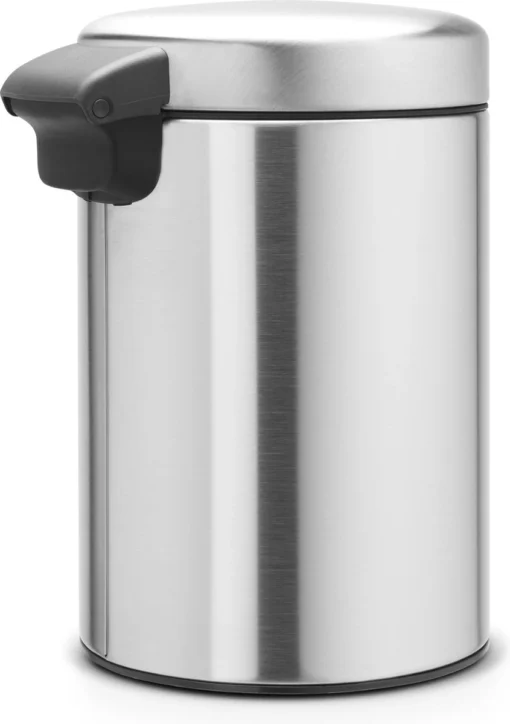 Brabantia NewIcon Wandprullenbak - 3 L - Matt Steel -Brabantia Winkel