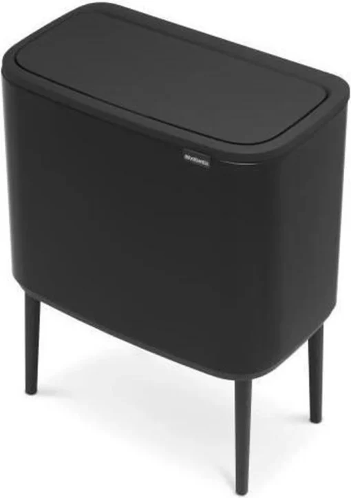 Brabantia Touch Bin Bo 36 Liter - Matt Black - -Brabantia Winkel