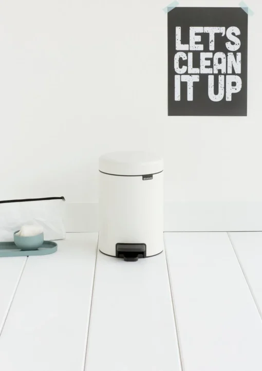 Brabantia NewIcon Prullenbak - 3 L - White -Brabantia Winkel