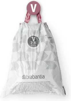 Brabantia PerfectFit Vuilniszakken - 2 - 3 L - Code V - 10 Rollen X 20 Stuks -Brabantia Winkel 849x1200 3