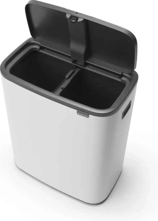 Brabantia Bo Touch Bin Prullenbak - 2 X 30 L - White -Brabantia Winkel 858x1200 1