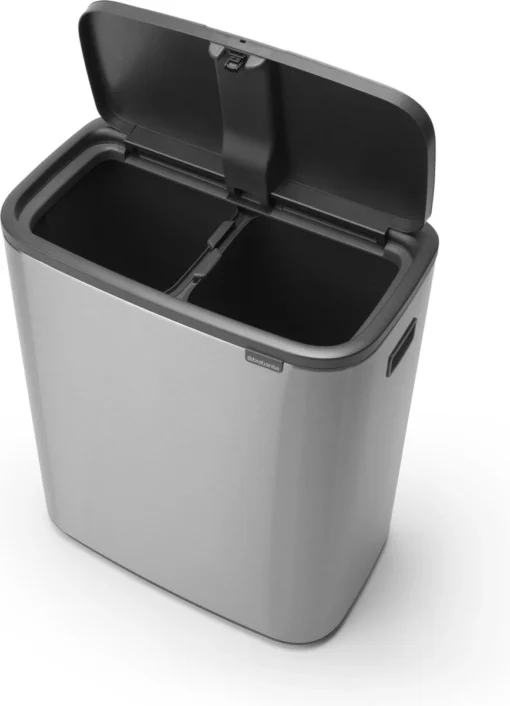 Brabantia Bo Touch Bin Prullenbak - 2 X 30 L - Matt Steel Fingerprint Proof -Brabantia Winkel 867x1200 2