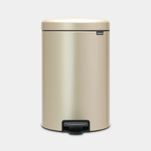 Brabantia Pedaalemmer NewIcon 20 Liter Champagne -Brabantia Winkel 8710755304460