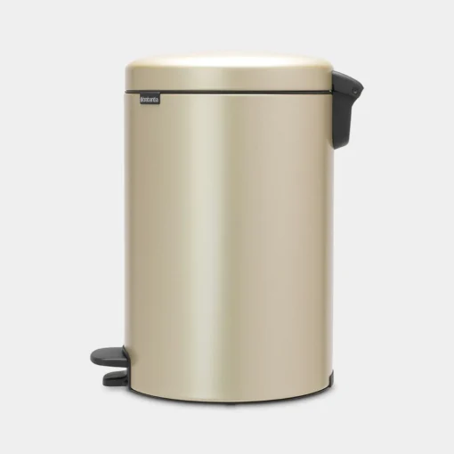 Brabantia Pedaalemmer NewIcon 20 Liter Champagne -Brabantia Winkel 87107553044601