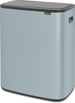 Brabantia Bo Touch Bin Prullenbak - 2 X 30 L - Metallic Mint -Brabantia Winkel 873x1200 2